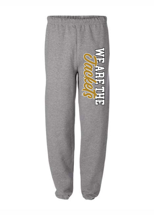Cleburne Cheer - We are the Jackets Stacked Sweatpants (SP1009-DTF)