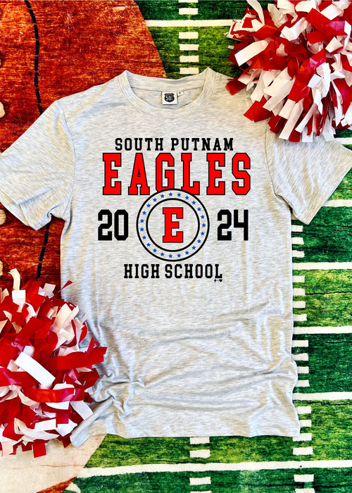 South Putnam - Old School Vintage Eagles Tee Shirt (SPIRIT1113-SUB-TEE)