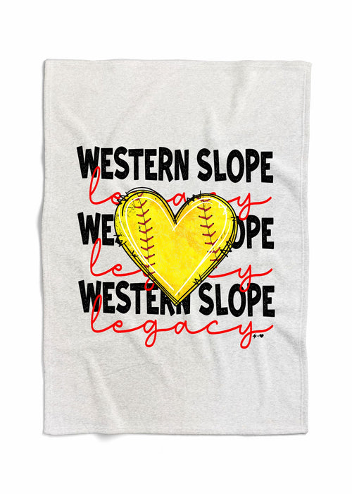 Legacy Softball - For the Love of Legacy Sweatshirt Blanket (SOFTBALL1005-SSBLANKET)