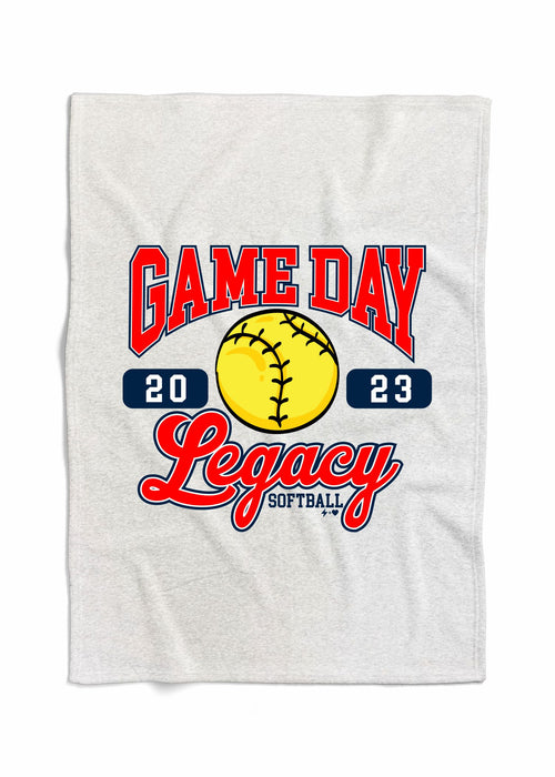 Legacy Softball - Game Day Legcy Sweatshirt Blanket (SOFTBALL1011-SSBLANKET)
