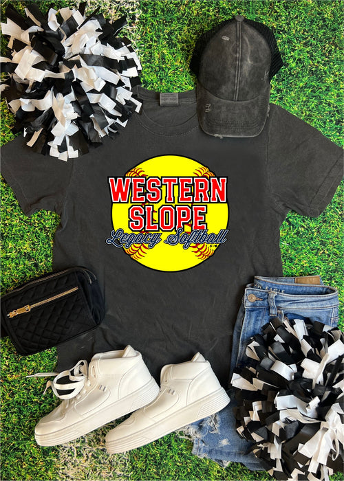 Legacy Softball - Legacy Western Slope Softball Tee Shirt (SOFTBALL1030-DTF-TEE)